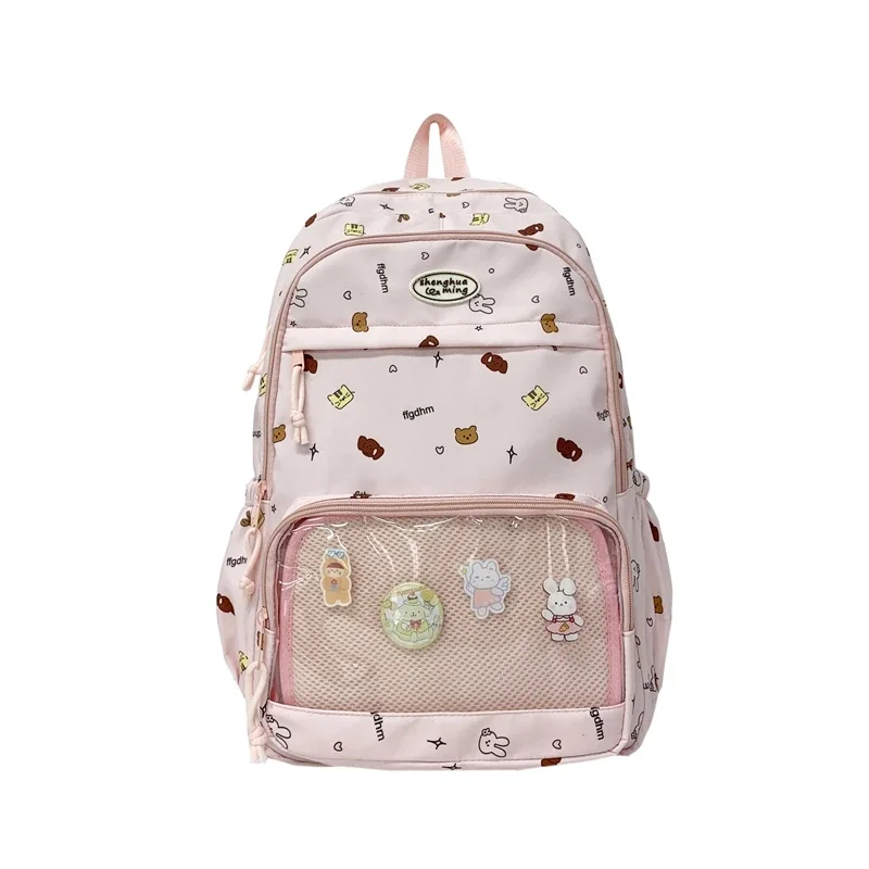 High Looks Instagram Style Girls' Backpack,High School and Junior High School Students' Large Capacity Backpack,Bolsos De Moda