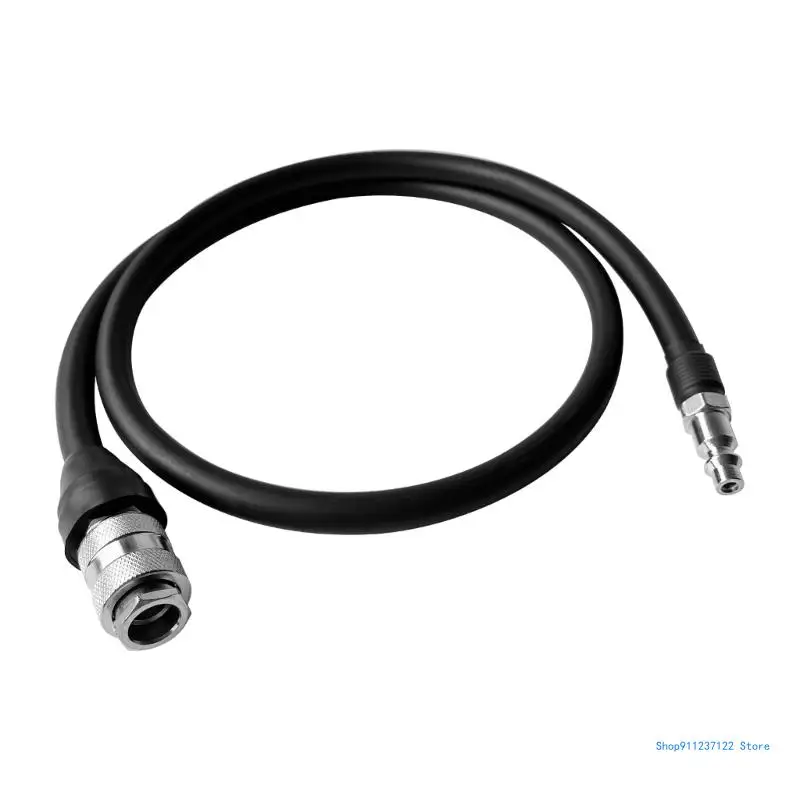 Car Tire Air Inflator Hose Inflatable Tube Air Chuck Connector Air Tubing