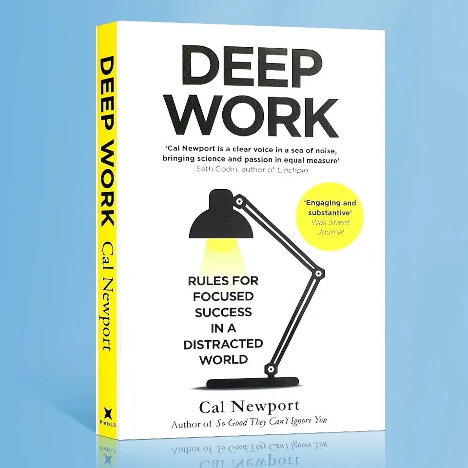 

【IN STOCK】Deep Work English Book By Cal Newport Rules for Focused Success In A Distracted World Leadership & Motivation Books