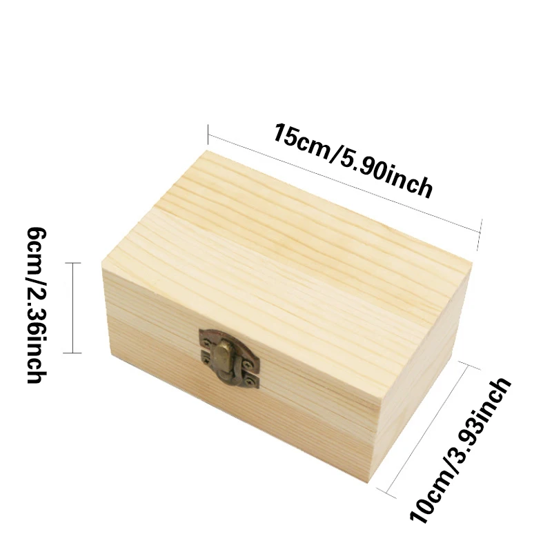 Durable Wood Crafts Storage Case Higher Quality Gifts Packing Jewelry Case Desktop Wooden Storage Box Purple Letter Pattern