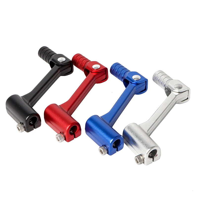 Motorcycle CNC Aluminum Alloy Folding Gear Shift Lever For ZS190 Engine Motocross Dirt Pit Bike Off Road Racing Bike Accessories