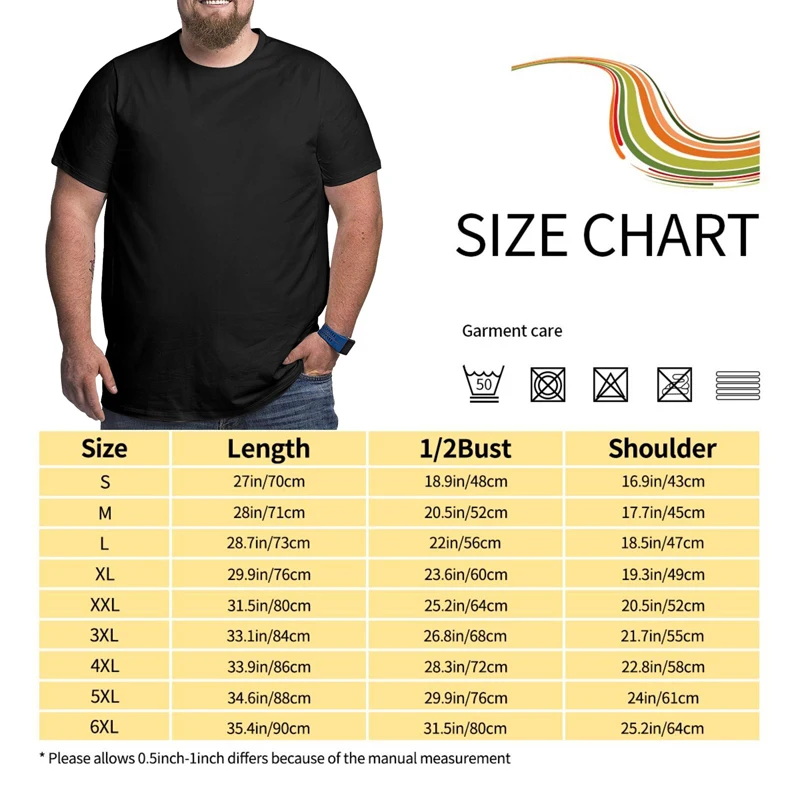 Skull Design T Shirts High Quality Cotton Big Man Oversize T-shirts Plus SIze Summer Tops Tees Men 6XL 5XL