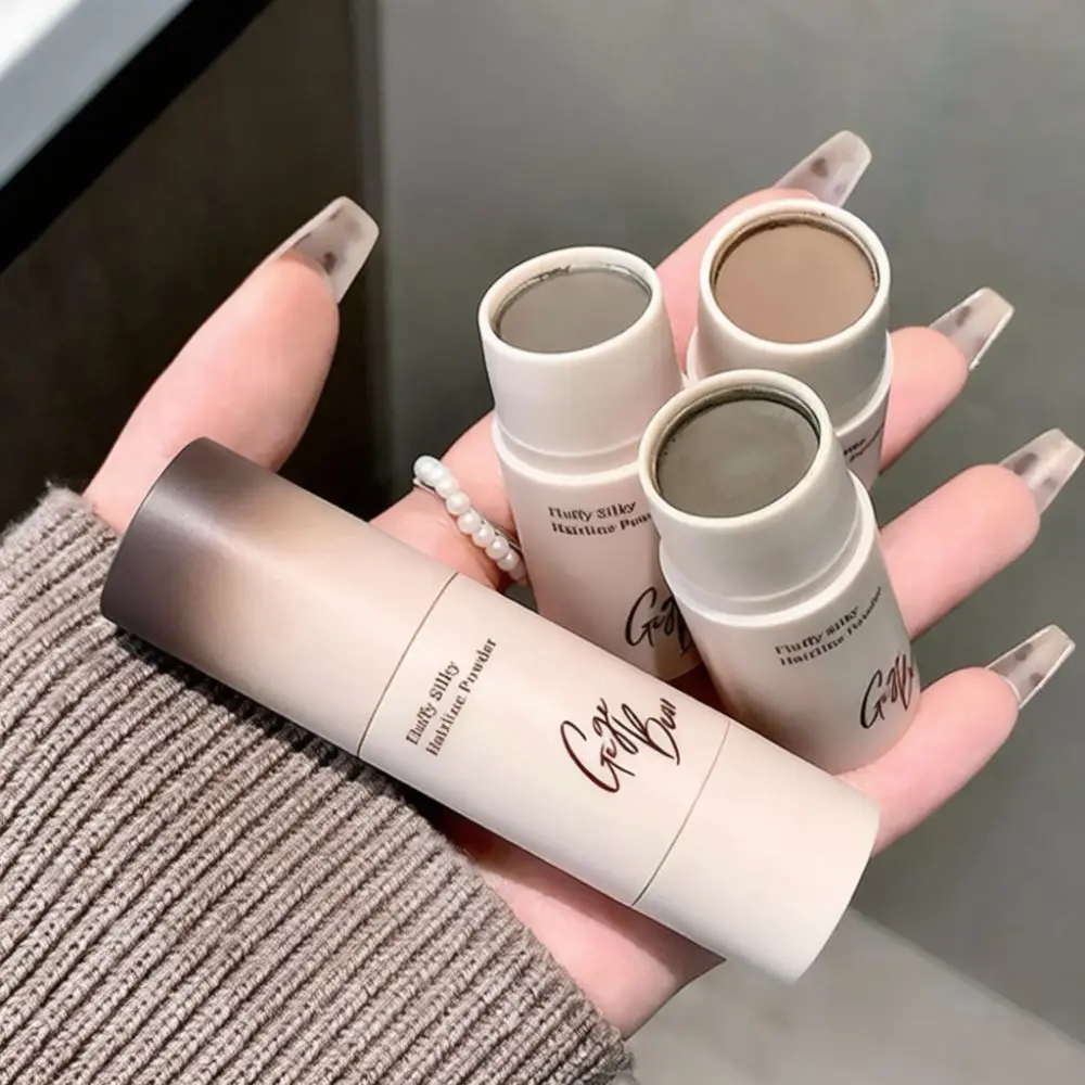 Waterproof Hairline Powder Stick Instant Hair Concealer Root Touch Up Shadow For Thinning Edges Natural Hair Volume