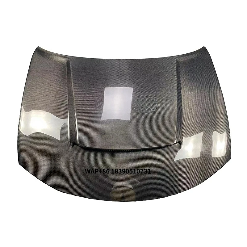 ملحق غطاء محرك السيارة الأمامي من ألياف الكربون بتصميم جديد لعام 2015 لشاحن دودج