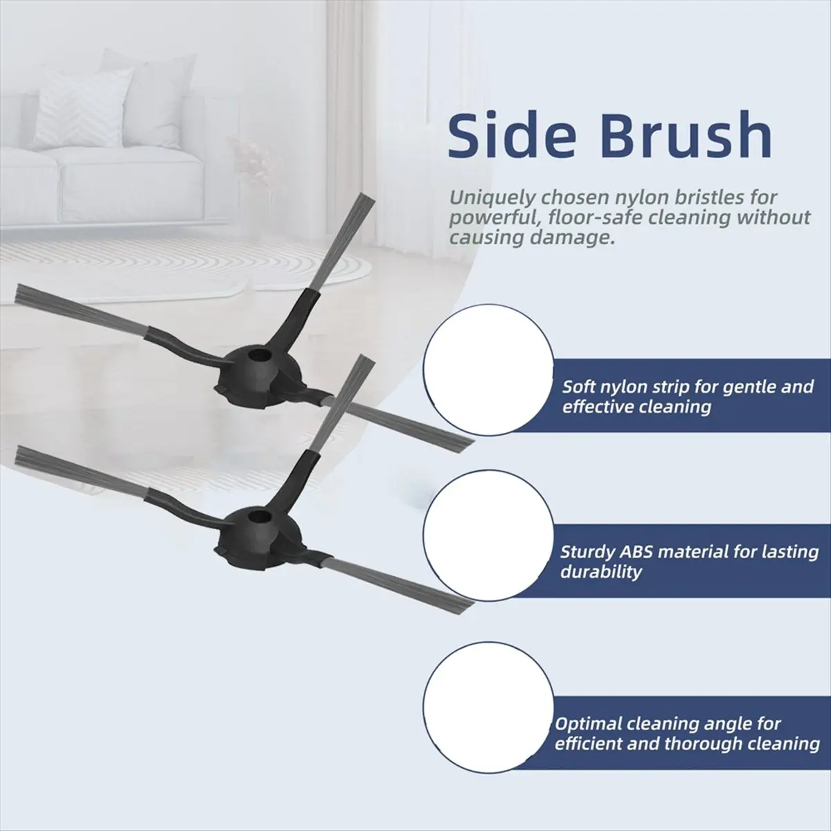 2026 Trend Suitable for Y1 Sweeper Accessories Side Brush Hepa Filter Mop Cloth Consumables Spare Parts