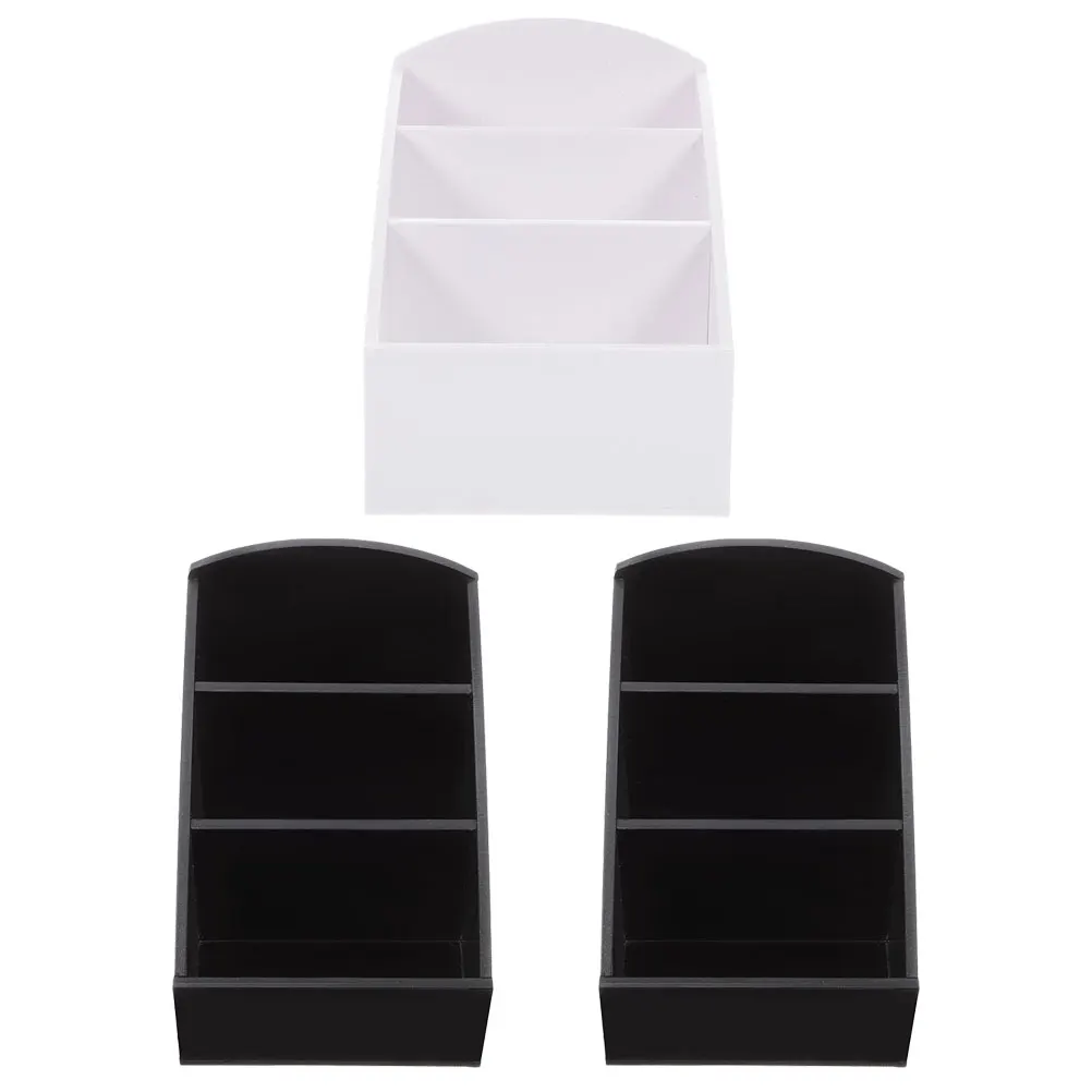 

3pcs Acrylic Tea Bag Storage Box Coffee Sugar Organizer Desktop Container for Kitchen Office Home Decor
