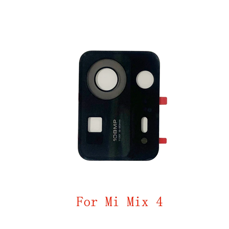 2Pcs Back Rear Camera Lens Glass For Xiaomi Mi 11 Ultra Mix 4 Camera Glass Lens Replacement Repair Parts