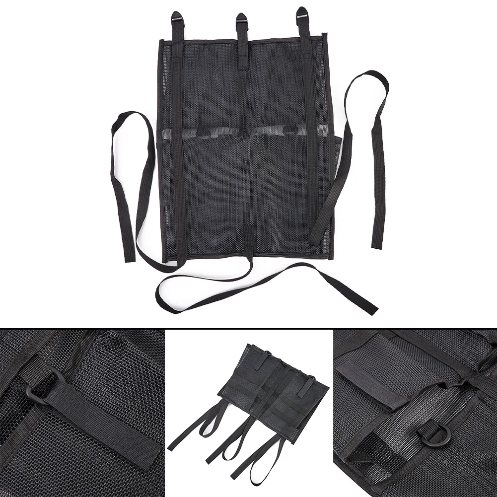 Nylon Mesh Kayak Under Seat Storage Bag Kayak Canoe Tool Organization Pouch Sheet