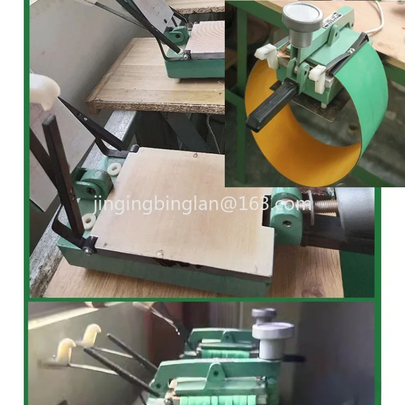 Hot-selling industrial belt joint machine, spindle belt sheet base  dragon  bonding machine, flat belt connector