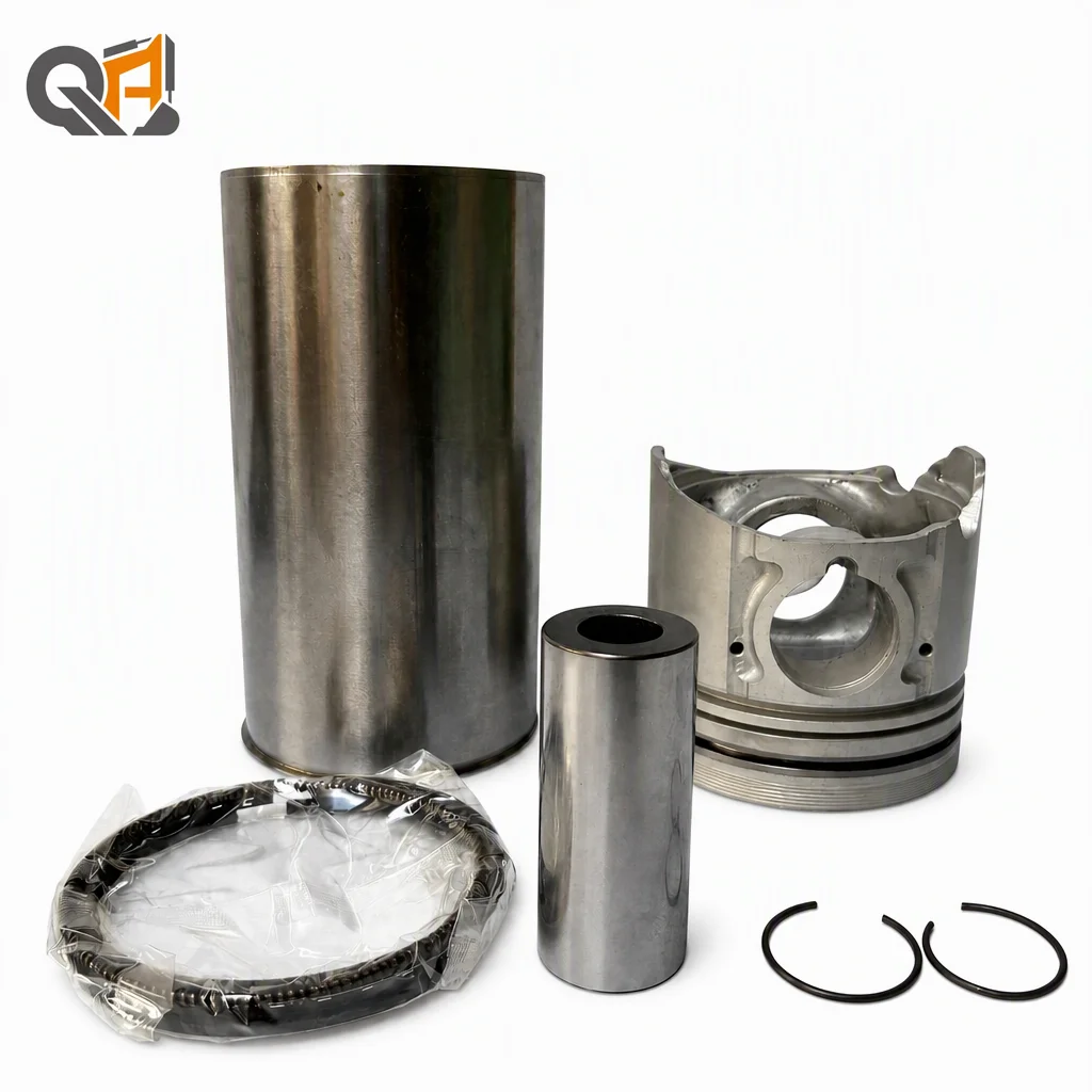 4JG1 Engine Overhaul Kit (Cylinder Liner Kit) 587814-6120 587814-6090, Genuine Doosan OEM Parts with 6-Month Warranty