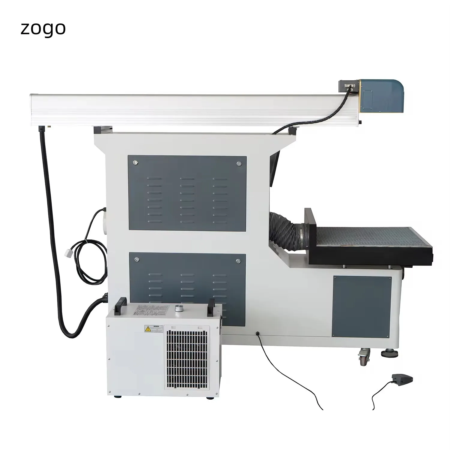 Reci100w Vinyl Sticker Laser Cutting Machine 3D Galvo Wedding Card Co2 Lazer Marking Machine