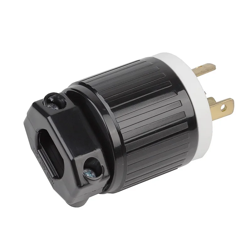 1PCS/LOT LK6322 L6-20P high-power plug for US-grade generator heat-resistant plastic 20A 250V UL certified
