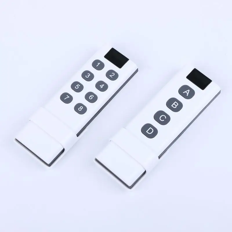 New 433MHz Wireless Learning Code Digital Remote Control Transmitter For Long Distance Wireless Remote Control With 4/6/8/10 Key