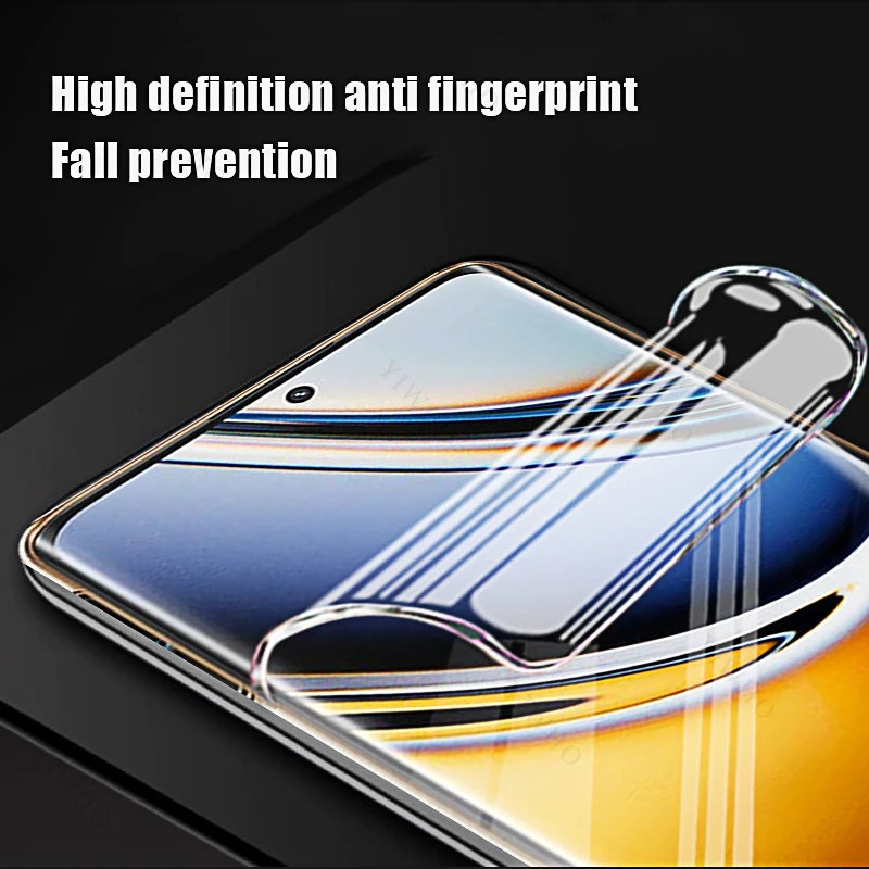 4-1pcs for Realme 11 10 10S 10T 9 9i 8 8i 8S 7 7i Pro Plus Pro+ Speed Global Screen Protectors HD Hydrogel Film for Realme11Pro+