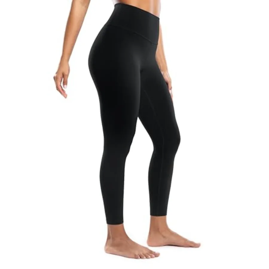 

ENERBLOOM Workout Leggings for Women Yoga Pants High Waisted Athletic Tights Silky Feel/// Gym Activewear Lounge