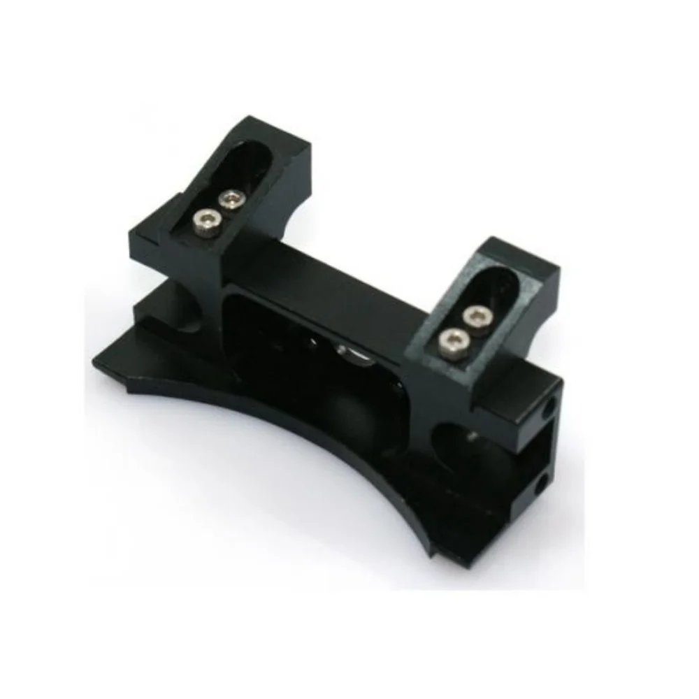 Trave di coda L-1010 in lega di alluminio nera simulazione per Gl 1/14 Tamiya RC SCANIA rimorchio trattore camion americano croce parti membro