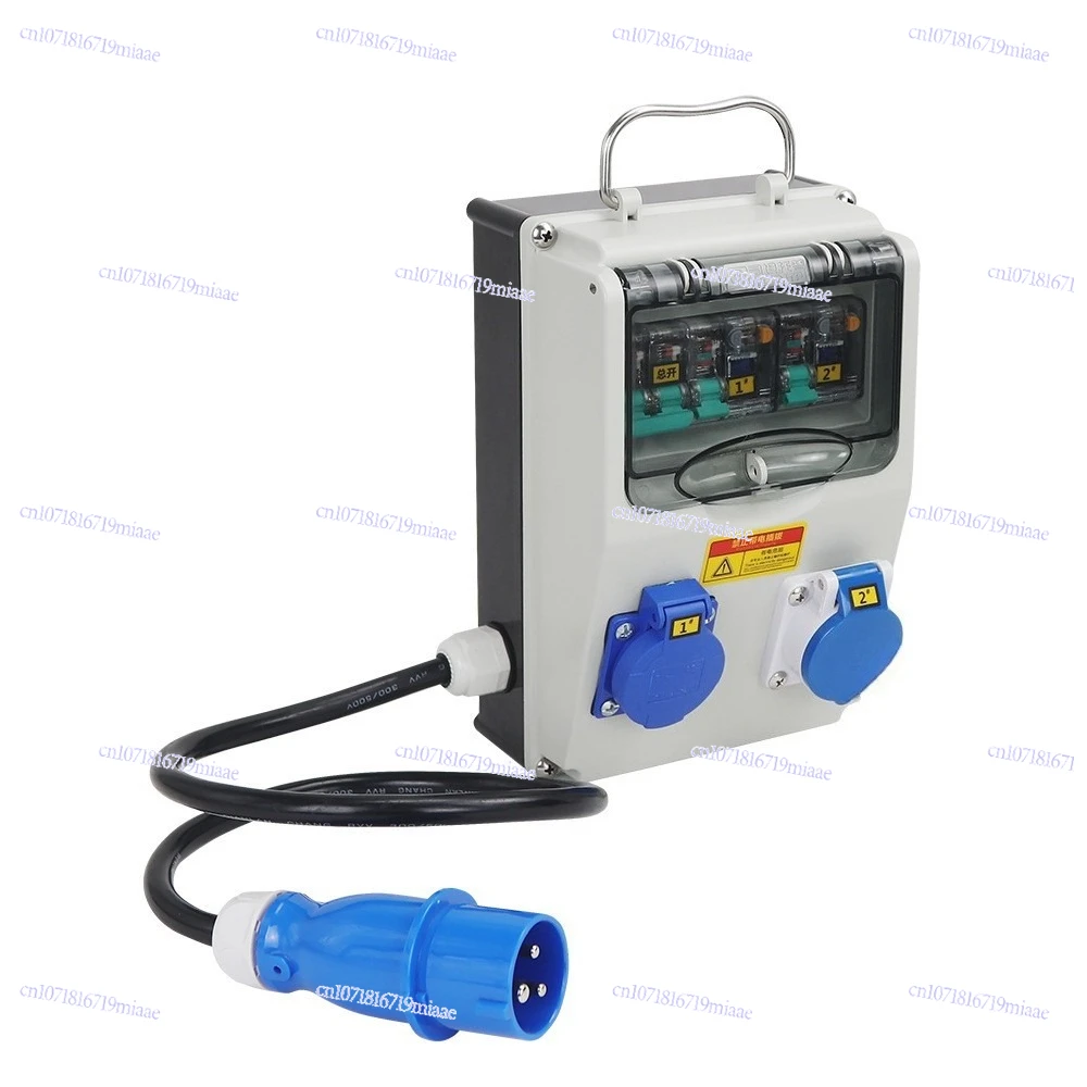 

Портативный промышленный водонепроницаемый комбинированный распределительный щиток для авиации, мобильный бокс для обслуживания электрооборудования, уличная розетка