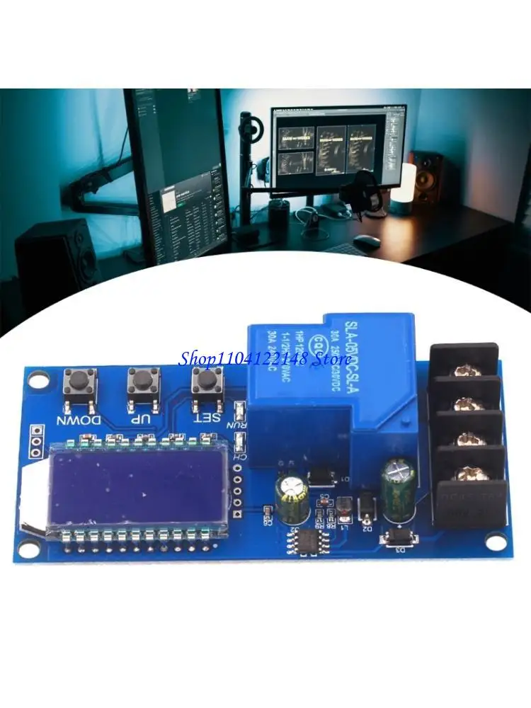 P9FA Adjustable Charging Time Module Supporting LCD Indicators for Battery Voltages and Monitoring Featuring Safe Operation