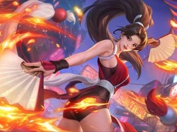 Street Fighter Fighting Mai Shiranui Diamond Painting Kit Diamond Embroidery Cross Stitch Handmade Gift Crafts Home Decoration