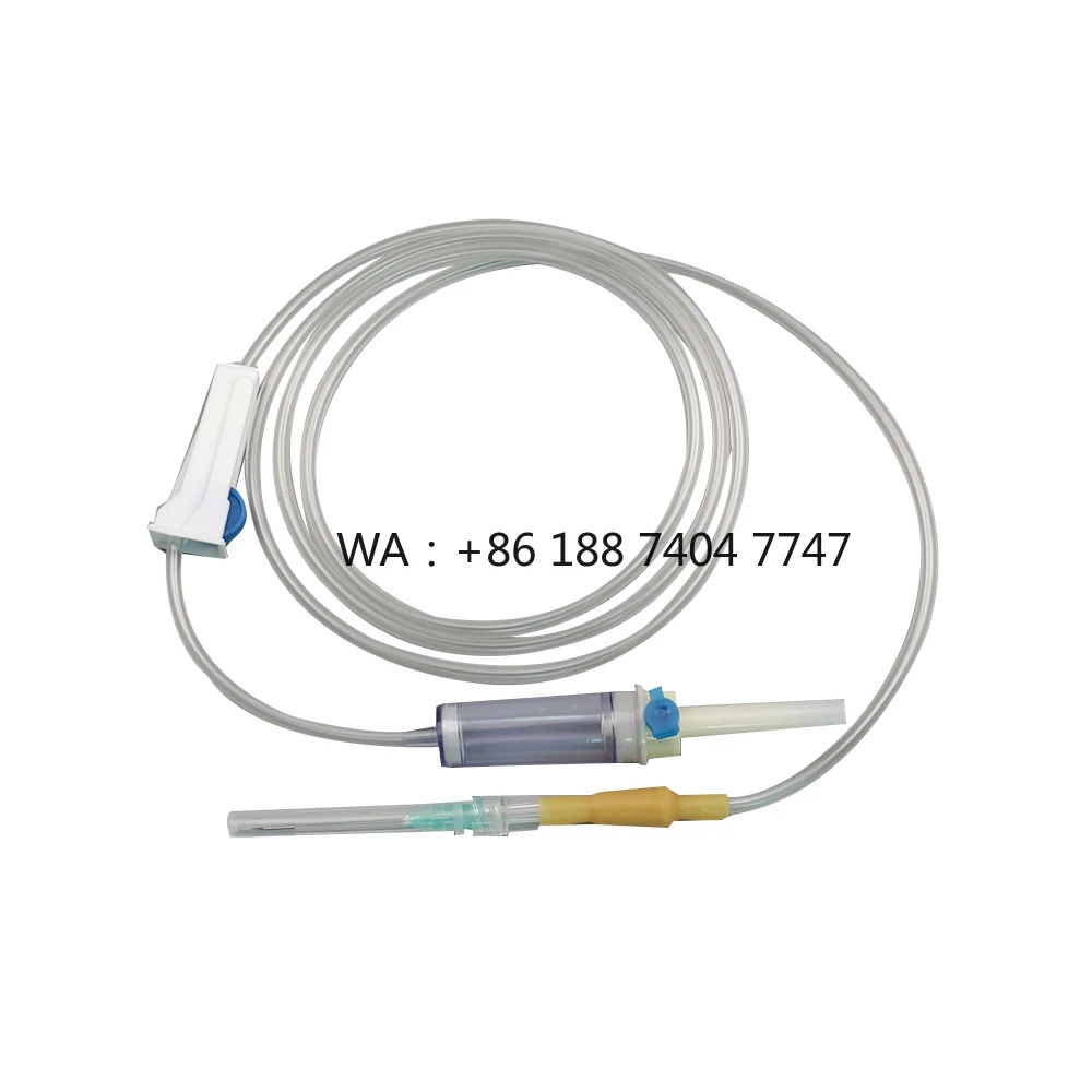 kit-de-perfusion-intraveineuse-sterile-avec-regulateur-de-debit-pour-administration-de-fluides-a-usage-medical-jetable