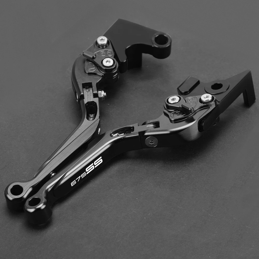 

675SS Motorcycle Accessories Adjustable Folding Brake Clutch Levers Handlebar For CFMOTO CF MOTO 675 SS 675 SS675 2025 2026