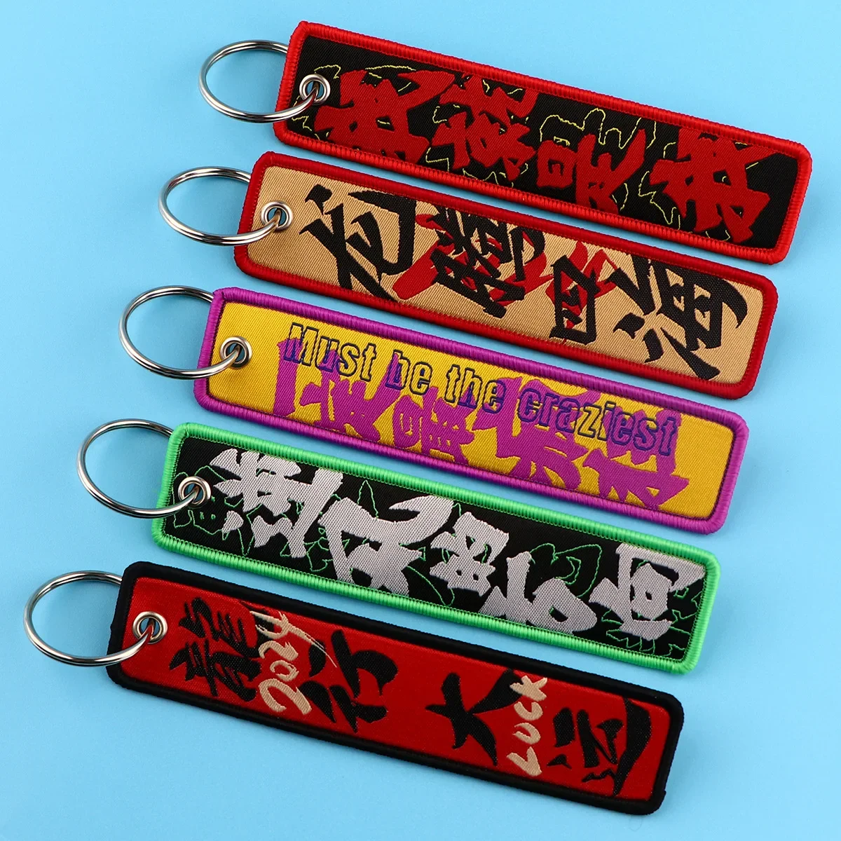 Retro National Style Key Tag Keychains Women Anime Keychain for Car Motorcycles Keys Keyring Men Holder Jewelry Gifts