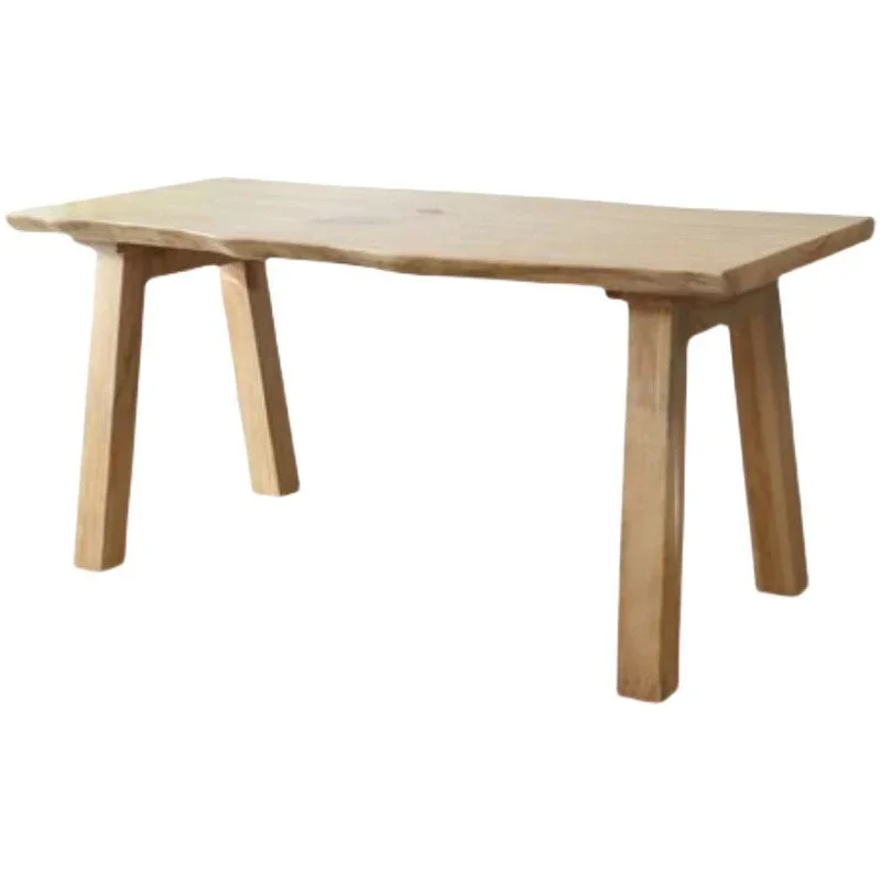 Japanese-style solid wood dining table and chair combination modern simple eating table living room tea room zen small apartment