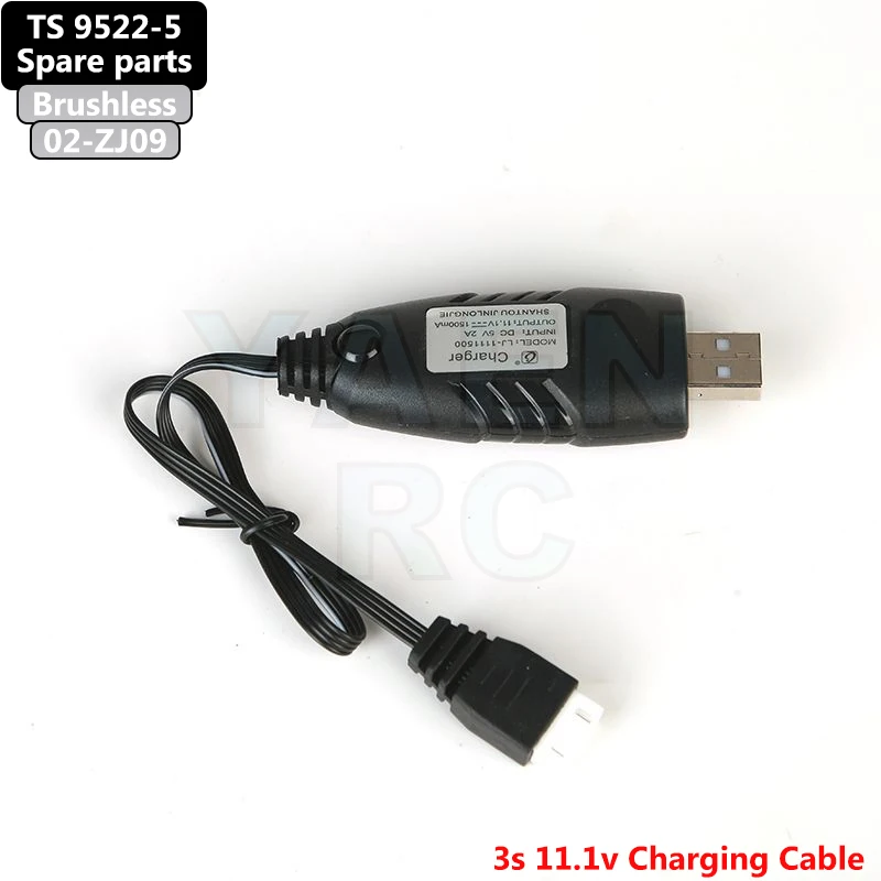 

TS 9522-5 Original SpareParts 02-ZJ09 3s 11.1v Charging Cable Suitable for TS 9522-5 Brushless Accessories