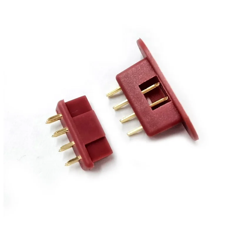 30PCSGold Plated MPX 8 Core Connector Male Female Multiplex 8 Pin Plug Signal Wire Connecting Parts For RC Model Airplane Drone