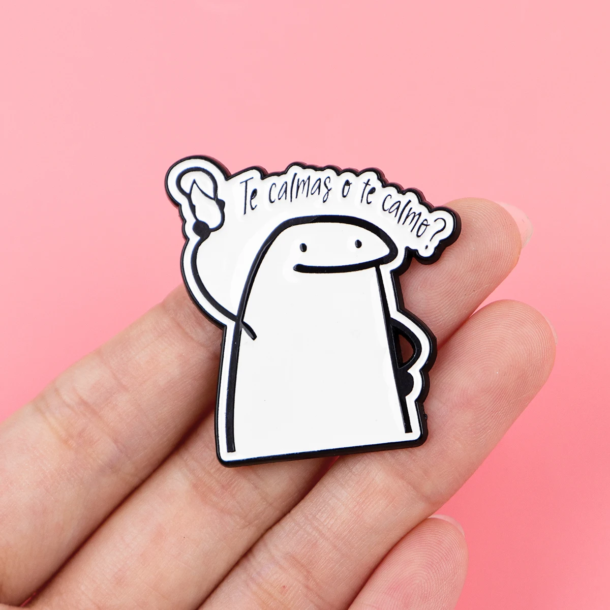 Funny Figure Enamel Pins Spanish Quotes Brooches Badge Lapel Pins for Backpacks Bags Clothes Decoration Fashion Jewelry Gift