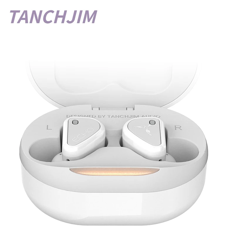 TANCHJIM ECHO TWS Earphones QCC3040 Bluetooth 5.2 APTX/APTX Adaptive/AAC/SBC IPX4 Waterproof Headphone True Wireless Earbuds