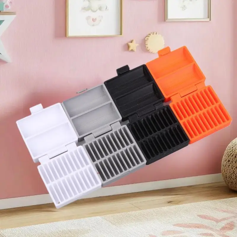 20-Hole CR2032 Battery Box Coin Cell Battery Storage Case Small Battery Organizer Portable Batteries Protective HolderHot Sale