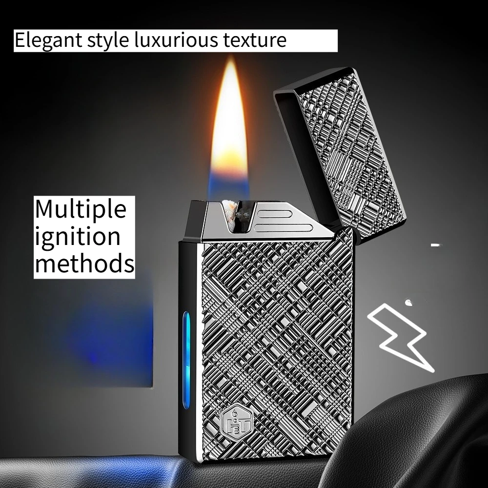 

New High-end Creative Windproof Lighter Convenient Intelligent Voice Controlled Ignition Device Men's Gift