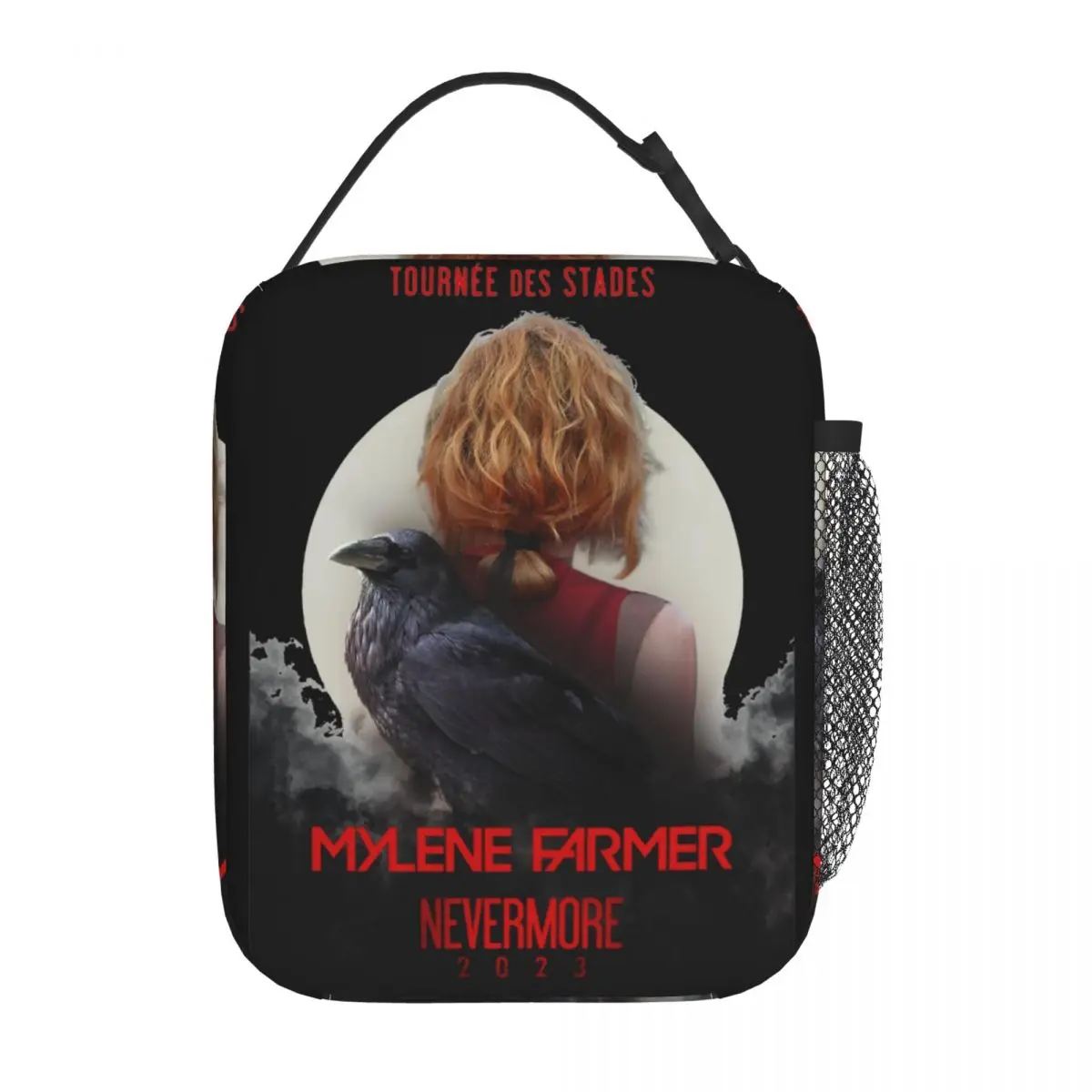 

Lunch Boxes Mylene Farmer Nevermore 2023 Product Mylene Jeanne Gautier Lunch Unique Design Thermal Cooler Lunch Box For Picnic