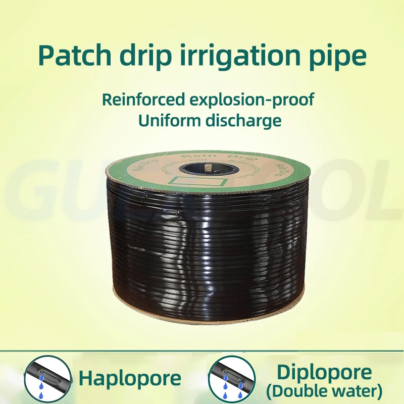 

16MM Diameter Drip Irrigation Dropper Agricultural Drip Irrigation Pipe Greenhouse Vegetable 16mm Patch Drip Pipe Micro Spraying