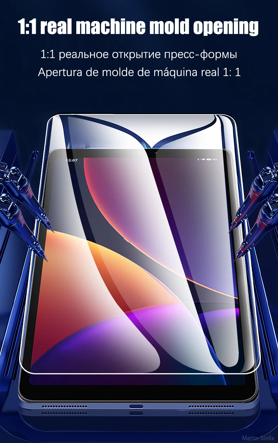 2 Stück gehärtetes Glas Displayschutzfolie für Alldocube iplay80 mini ultra pro iplay 80 mini pro ultra Film – Detail 3