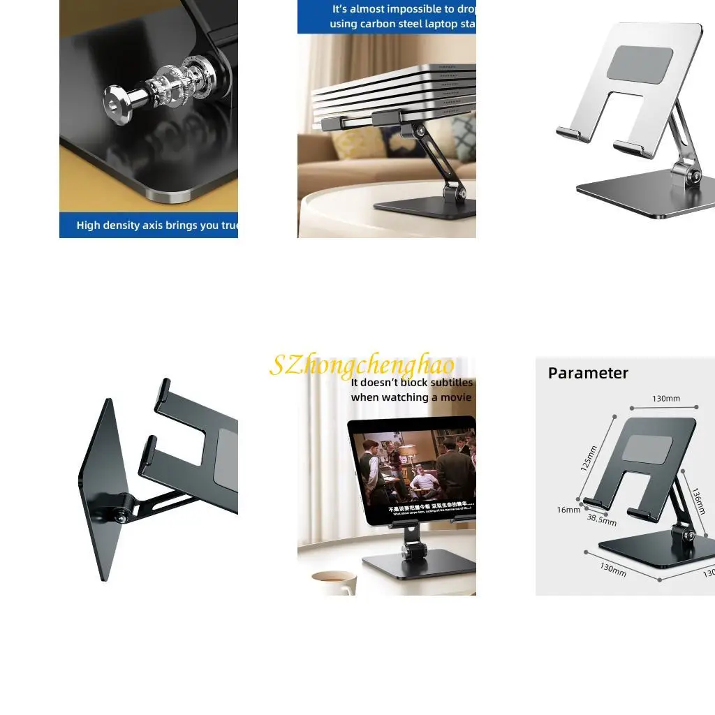 

Портативная подставка для ноутбука складная поддержка базовая ноутбука подставка для ноутбука 180 градусов 601D