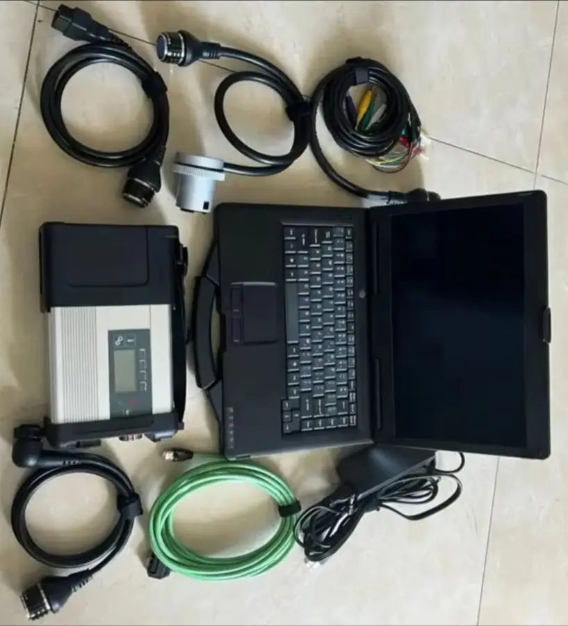 

Полный набор диагностических инструментов Mb Star C5 с программным обеспечением V2025.06 Мультиплексор жесткого диска Работа на ноутбуке CF53 i5 8 ГБ Автомобильные диагностические инструменты