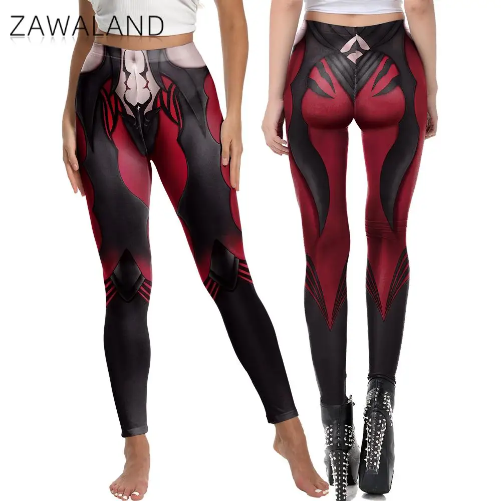 Leggings de Halloween para mujer, disfraz de Elise Spider Queen, pantalones sexis ajustados elásticos de alta calidad con estampado 3D, pantalones de Yoga para Fitness