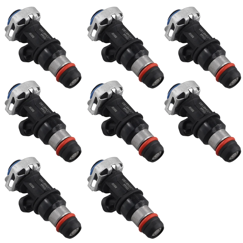 8X 42Lb 440Cc New Fuel Injector Nozzle 25348180 For CHEVROLET GMC MARINE 8.1L V8