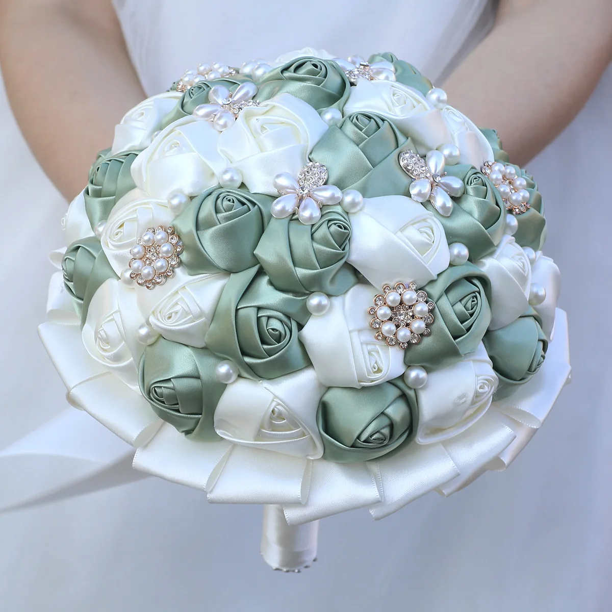 

Wedding Bouquet de mariage Wedding Bouquets Pearl Flowers buque de noiva