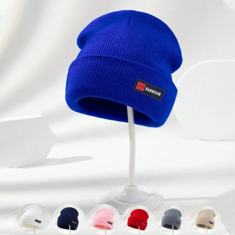 1 Stück warme einfarbige Mütze für Männer und Frauen, warme, lässige, verstellbare Mützen, Skullies-Hüte, geeignet für Halloween, Outdoor, Alltag