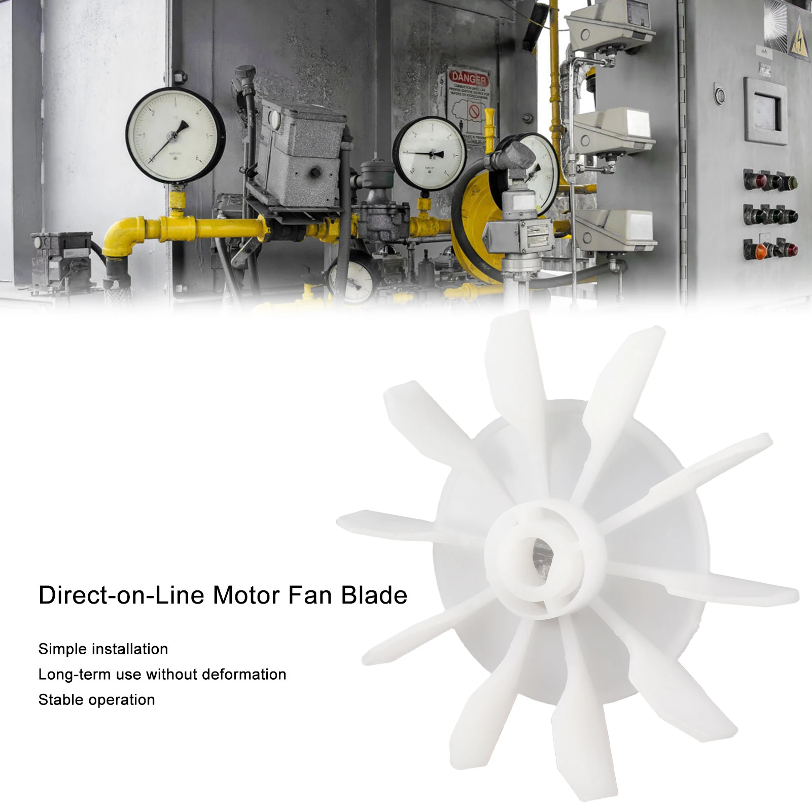 Luchtcompressorventilatorblad 135 mm online motor 14 mm asuitgang Stabiel Geschikt voor kleine compressoraccessoires
