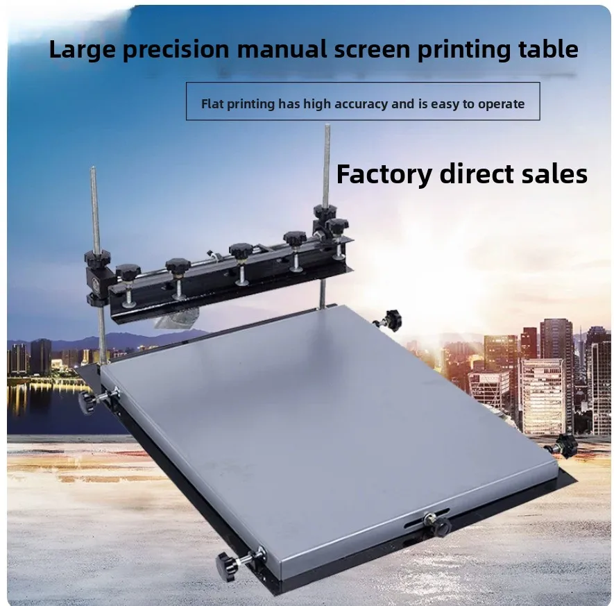 Manual Screen Printing Machine SMT Stencil Printer Handheld Silk Screen Print Table for PCB Solder Paste