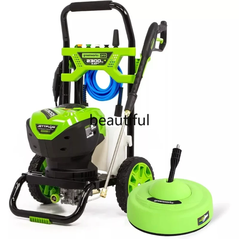 

Greenworks Pro 2300 Max PSI Brushless Electric Pressure Washer and Surface Cleaner Electric Belt Sander Lame Cleaning Tools