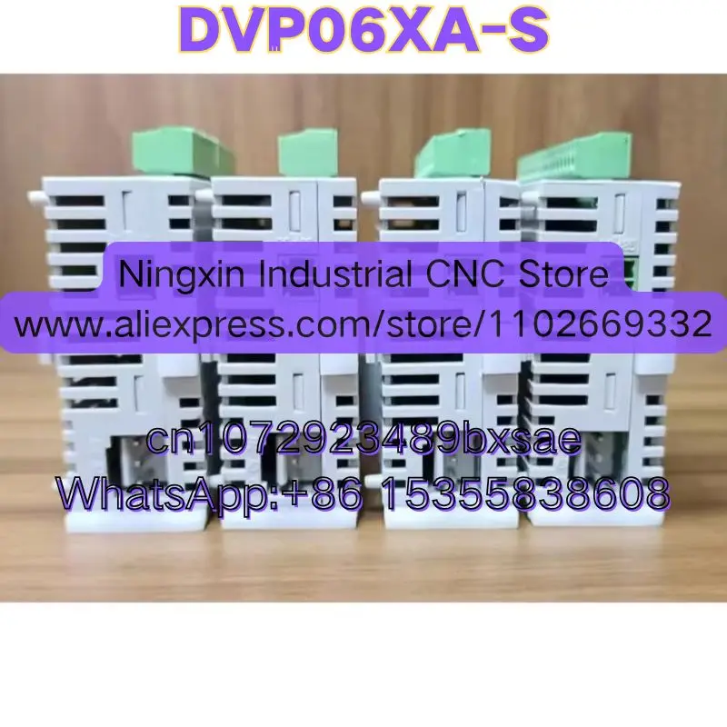 Second-hand DVP06XA-S PLC Extension Module Tested OK