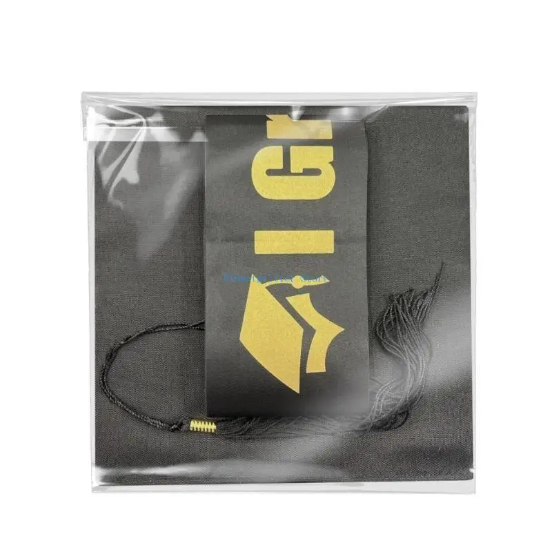 652B Graduation Season Sash and Hat Set Graduation Bachelor Hat for College High School Graduation Ceremony Photography Props