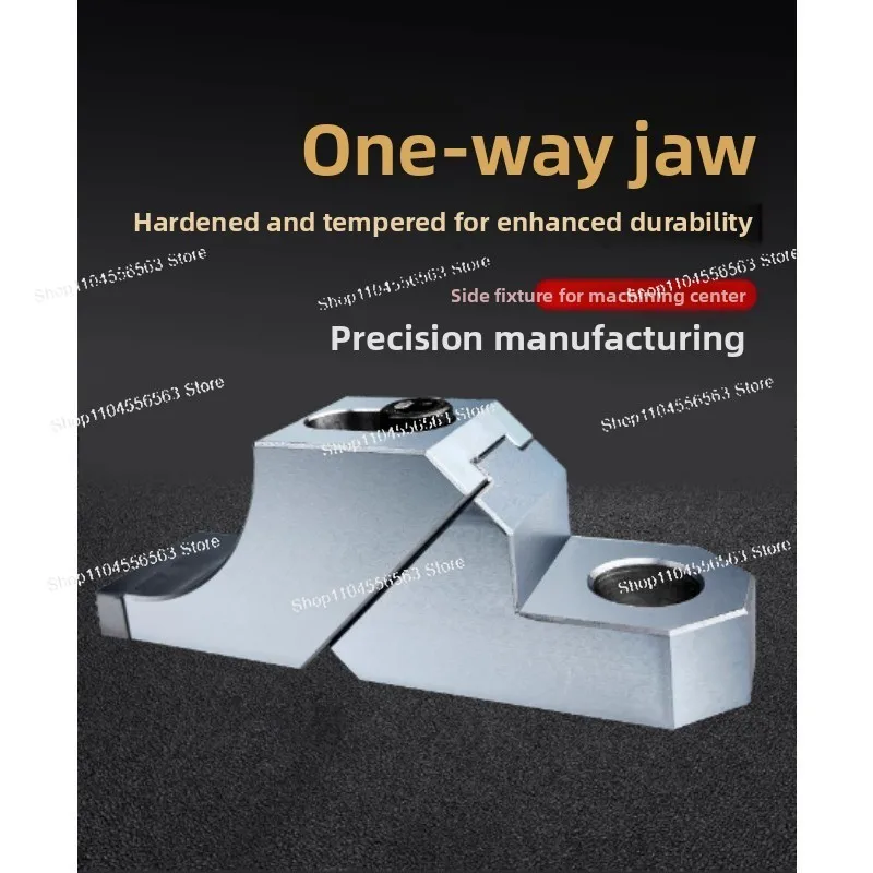 Multi-position precision mold processing fixture - side-fixed anti-deformation fixing clamp