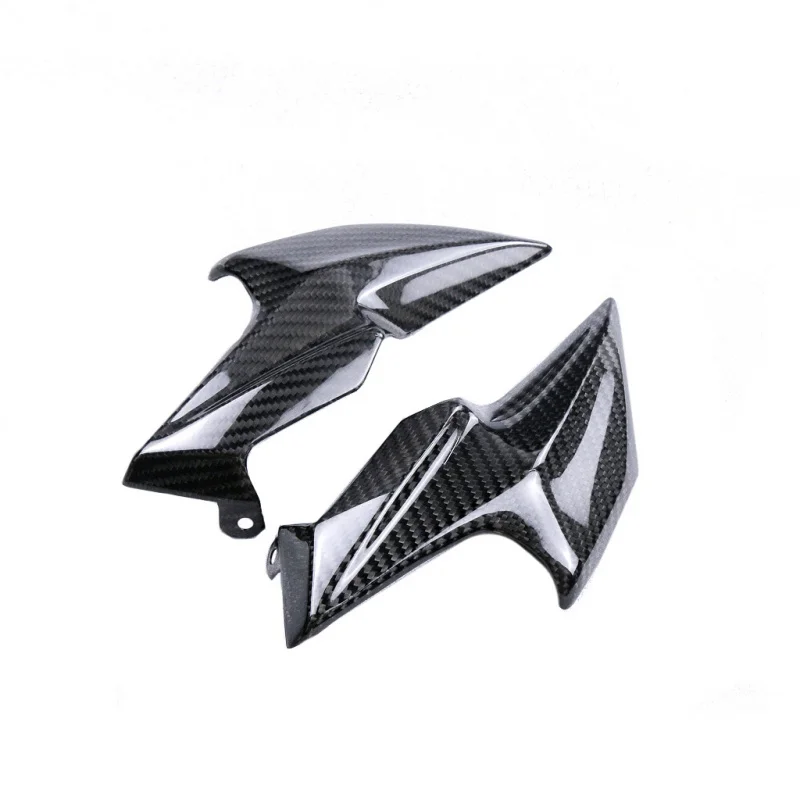 Acessórios adequados para motocicletas 2020+ Z900 Painel lateral do farol de fibra de carbono modificado