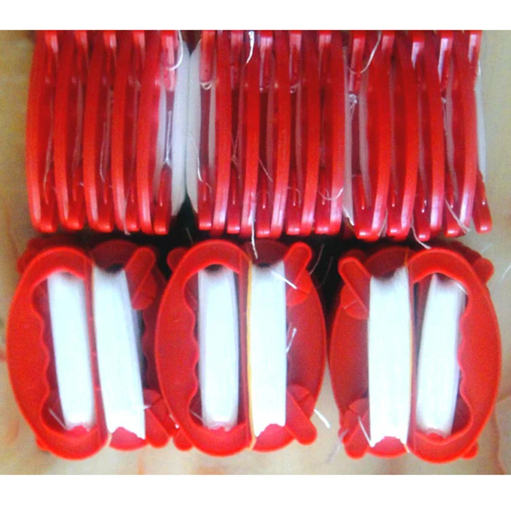 5 قطعة 100 متر خط مجلس D شكل قوي دائم في الهواء الطلق تحلق طائرة ورقية سلسلة لف مجلس خيوط سلسلة Diy بها بنفسك طائرة ورقية ملحق